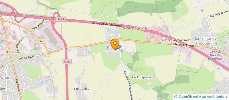 localisation de l'entreprise MONSIEUR JEAN-CLAUDE GENTIL  BOSGOUET