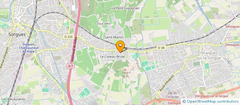 localisation de l'entreprise MONSIEUR JEAN-CLAUDE GERODEZ à SORGUES