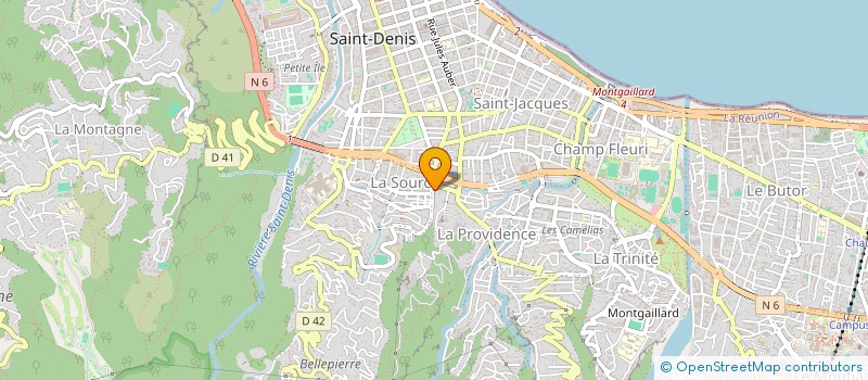 localisation de l'entreprise MONSIEUR JEAN-CLAUDE GIBERT à SAINT-DENIS