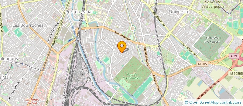 localisation de l'entreprise MONSIEUR JEAN-CLAUDE GIRARD à DIJON