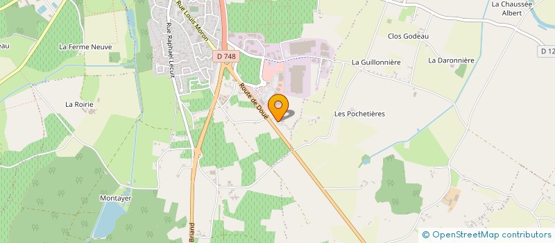 localisation de l'entreprise MONSIEUR JEAN-CLAUDE GIRAULT  BRISSAC LOIRE AUBANCE