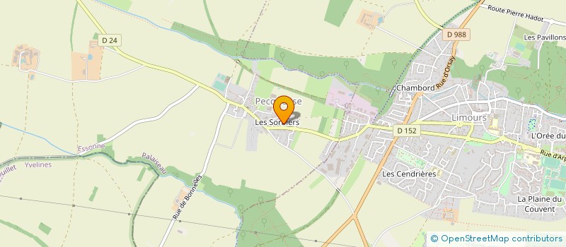 localisation de l'entreprise MONSIEUR JEAN CLAUDE GIUDICI  PECQUEUSE