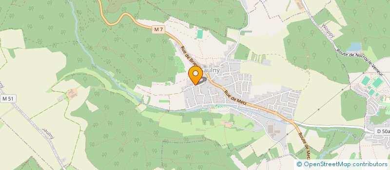 localisation de l'entreprise MONSIEUR JEAN-CLAUDE GRABEL  SAULNY