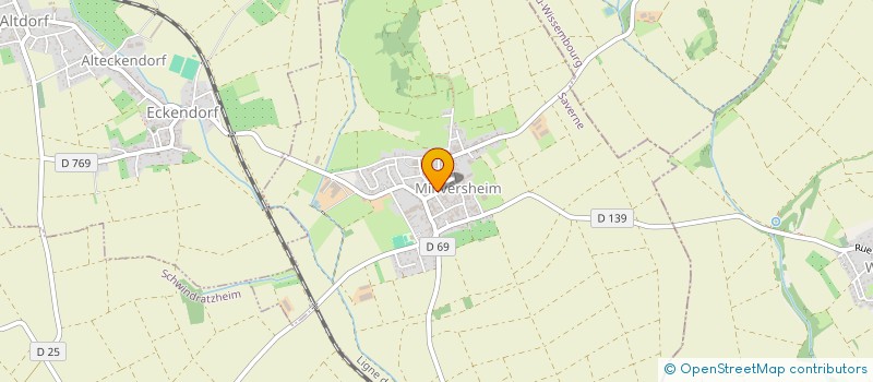 localisation de l'entreprise MONSIEUR JEAN-CLAUDE GRASS  MINVERSHEIM