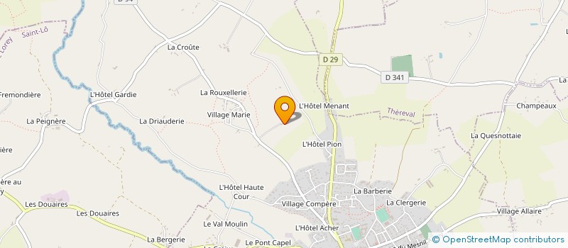 localisation de l'entreprise MONSIEUR JEAN-CLAUDE GROUALLE à LE LOREY