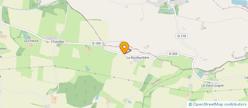 localisation de l'entreprise MONSIEUR JEAN-CLAUDE GUERIN à SOUDAN