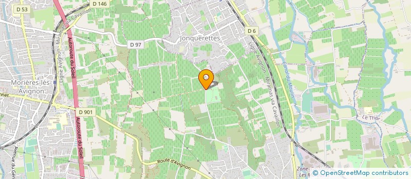 localisation de l'entreprise MONSIEUR JEAN CLAUDE GUIGUE  CHATEAUNEUF-DE-GADAGNE