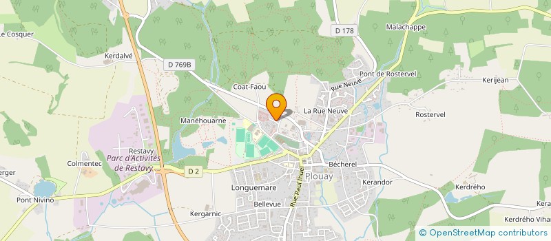 localisation de l'entreprise MONSIEUR JEAN-CLAUDE GUILLEMOT  PLOUAY