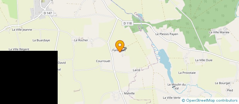 localisation de l'entreprise MONSIEUR JEAN-CLAUDE GUILLOUCHE à PLEUCADEUC