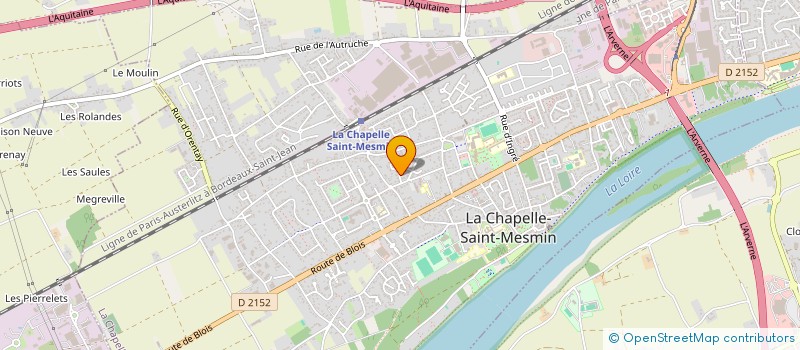 localisation de l'entreprise MONSIEUR JEAN CLAUDE GUIONNET à LA CHAPELLE-SAINT-MESMIN
