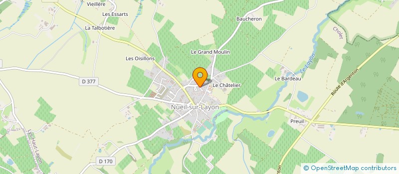 localisation de l'entreprise MONSIEUR JEAN-CLAUDE GUITTON à LYS-HAUT-LAYON