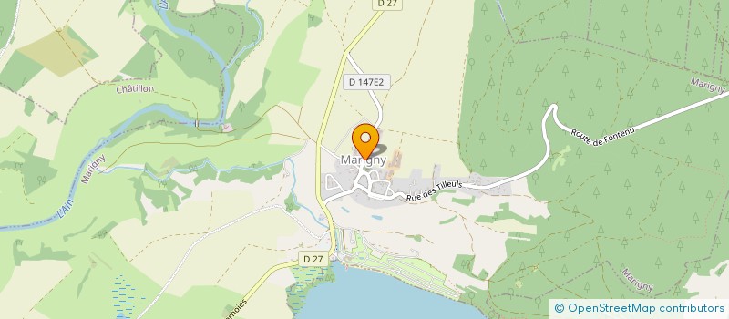 localisation de l'entreprise MONSIEUR JEAN-CLAUDE GUY  MARIGNY