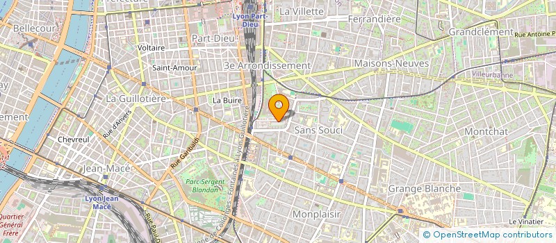 localisation de l'entreprise MONSIEUR JEAN-CLAUDE HANRIQUEL  LYON