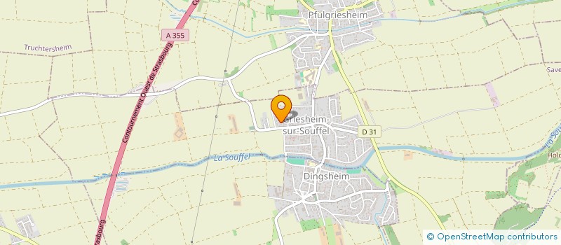 localisation de l'entreprise MONSIEUR JEAN-CLAUDE HARTER à GRIESHEIM-SUR-SOUFFEL