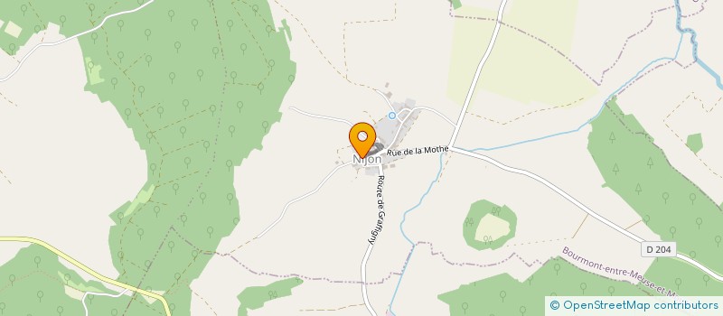 localisation de l'entreprise MONSIEUR JEAN-CLAUDE HAUDIN à BOURMONT-ENTRE-MEUSE-ET-MOUZON