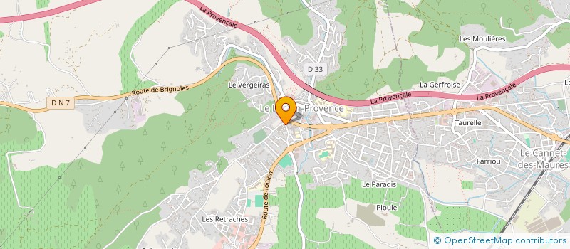 localisation de l'entreprise MONSIEUR JEAN-CLAUDE HAWRYHUK  LE LUC