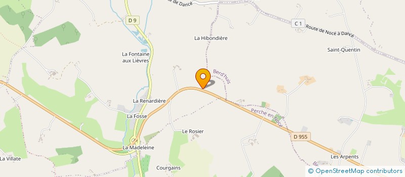 localisation de l'entreprise MONSIEUR JEAN-CLAUDE HELION à PERCHE-EN-NOCE