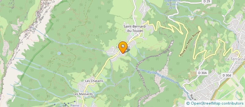 localisation de l'entreprise MONSIEUR JEAN-CLAUDE HELLEBOID  SAINT-MARTIN-D'HERES