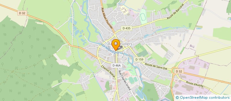 localisation de l'entreprise MONSIEUR JEAN-CLAUDE HOLLARD à RAMBERVILLERS