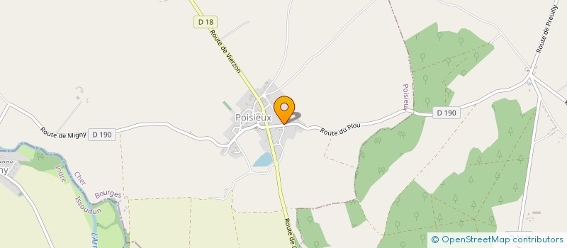 localisation de l'entreprise MONSIEUR JEAN-CLAUDE HOLLNER  POISIEUX