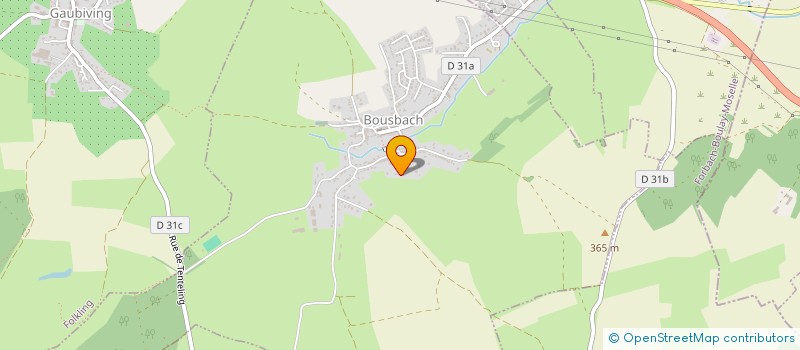 localisation de l'entreprise MONSIEUR JEAN-CLAUDE HOOG  STIRING-WENDEL