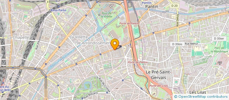 localisation de l'entreprise MONSIEUR JEAN CLAUDE HOUMENOU  PARIS