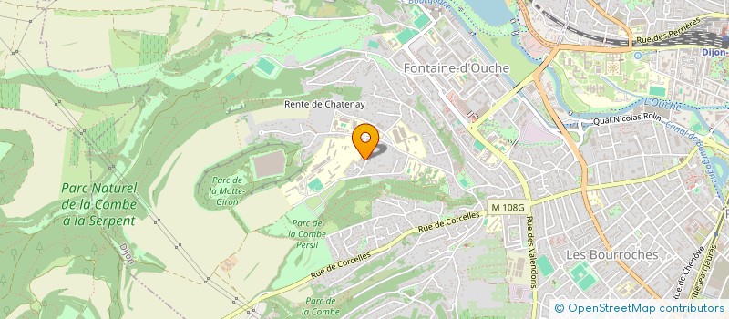 localisation de l'entreprise MONSIEUR JEAN-CLAUDE HUGUENIN à DIJON