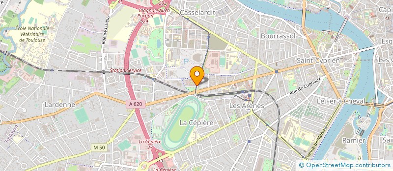 localisation de l'entreprise MONSIEUR JEAN-CLAUDE ICART à TOULOUSE