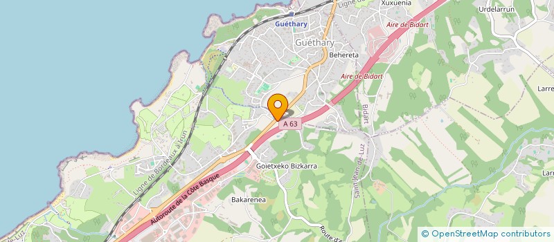 localisation de l'entreprise MONSIEUR JEAN-CLAUDE ITHURSARRY à SAINT-JEAN-DE-LUZ