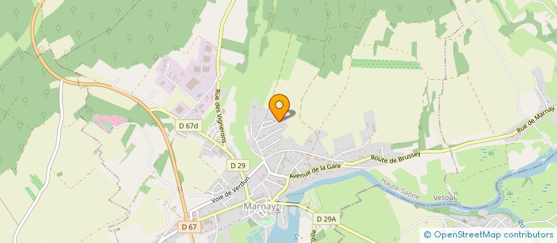 localisation de l'entreprise MONSIEUR JEAN-CLAUDE JACQUINOT  MARNAY