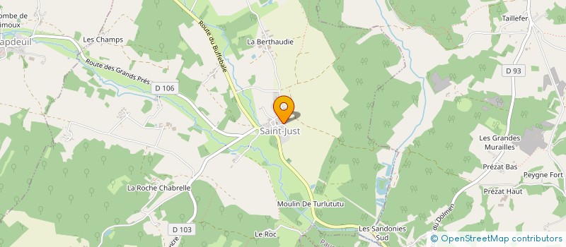 localisation de l'entreprise MONSIEUR JEAN-CLAUDE JOLIVET  SAINT-MARTIAL-VIVEYROL