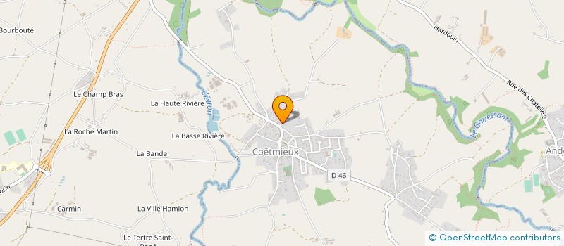 localisation de l'entreprise MONSIEUR JEAN CLAUDE JOLY à COETMIEUX