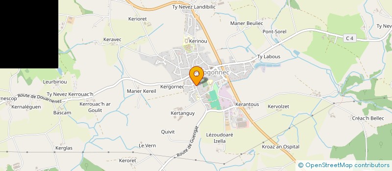 localisation de l'entreprise MONSIEUR JEAN-CLAUDE JONCOUR  PLOGONNEC