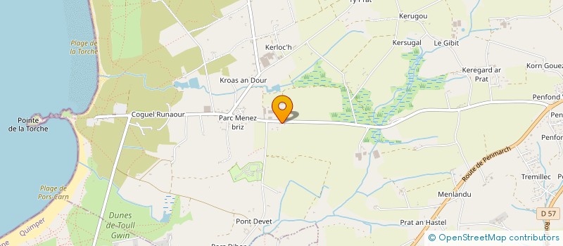 localisation de l'entreprise MONSIEUR JEAN-CLAUDE JONCOUR  PLOMEUR