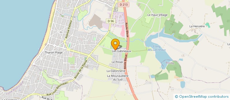 localisation de l'entreprise MONSIEUR JEAN-CLAUDE JORANDON  SAINT-MICHEL-CHEF-CHEF