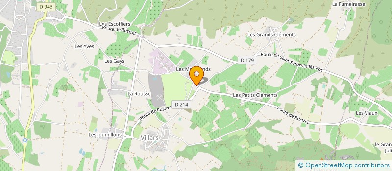 localisation de l'entreprise MONSIEUR JEAN-CLAUDE JOUVAL  VILLARS