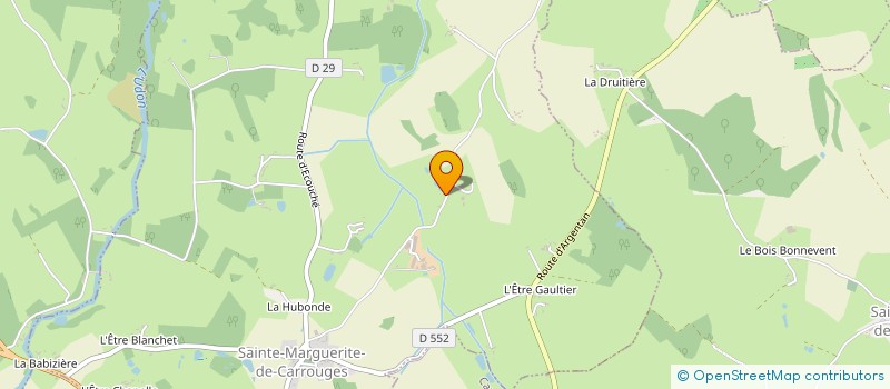 localisation de l'entreprise MONSIEUR JEAN-CLAUDE JOUVENCEL à JOUE DU BOIS