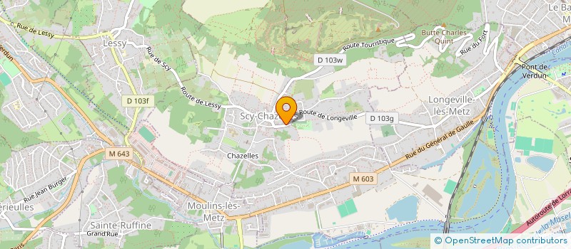 localisation de l'entreprise MONSIEUR JEAN-CLAUDE JULLIERE à SCY-CHAZELLES