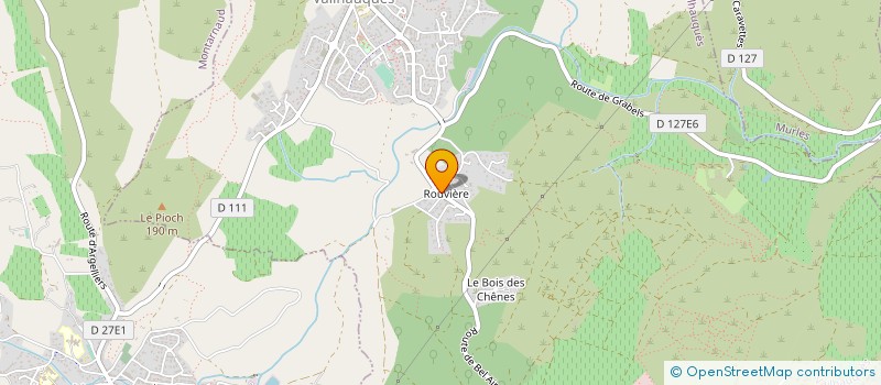 localisation de l'entreprise MONSIEUR JEAN CLAUDE LABRANDERO  GIGNAC