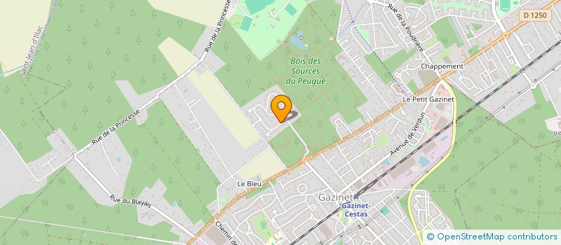 localisation de l'entreprise MONSIEUR JEAN-CLAUDE LABROUSSE  PESSAC