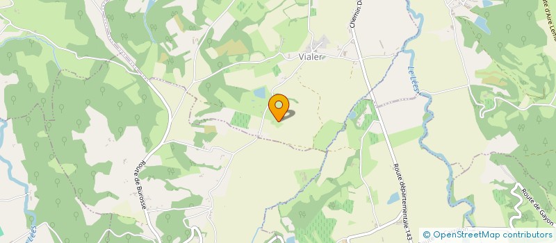 localisation de l'entreprise MONSIEUR JEAN-CLAUDE LAFITTE  VIALER