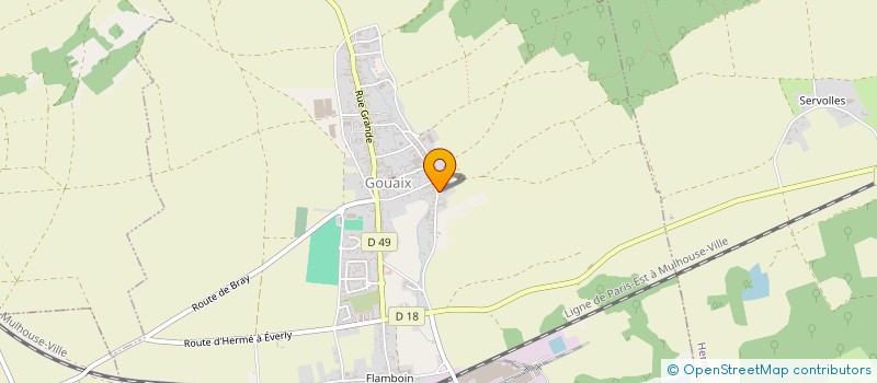 localisation de l'entreprise MONSIEUR JEAN-CLAUDE LAHAIE  GOUAIX