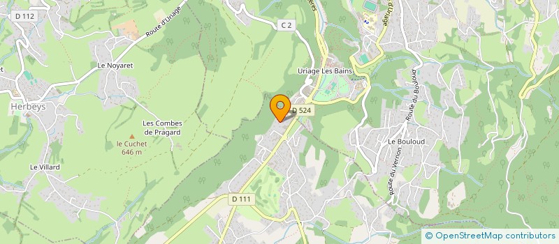 localisation de l'entreprise MONSIEUR JEAN-CLAUDE LAIDET  VAULNAVEYS-LE-HAUT