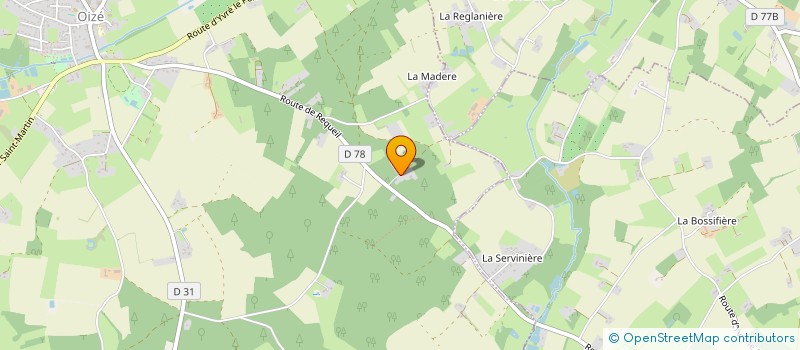 localisation de l'entreprise MONSIEUR JEAN-CLAUDE LALANDE  OIZE