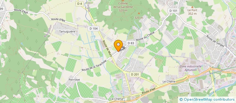 localisation de l'entreprise MONSIEUR JEAN-CLAUDE LAMBERT  GARGAS