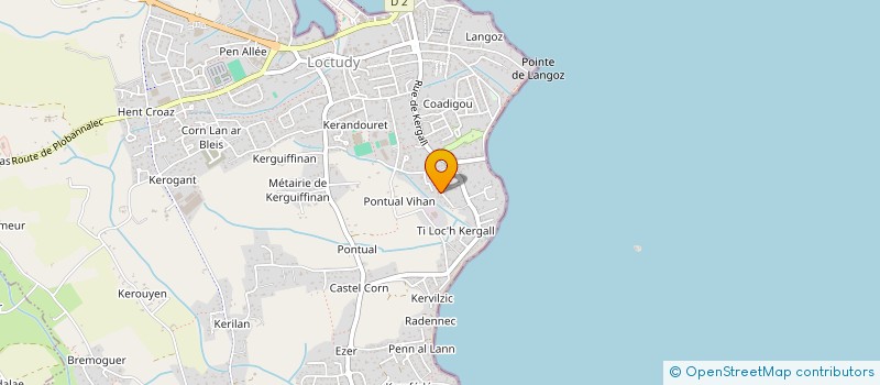 localisation de l'entreprise MONSIEUR JEAN-CLAUDE LANDESSE  LOCTUDY