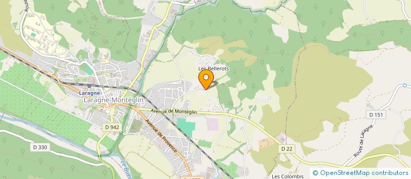 localisation de l'entreprise MONSIEUR JEAN-CLAUDE LANGLET à LARAGNE-MONTEGLIN