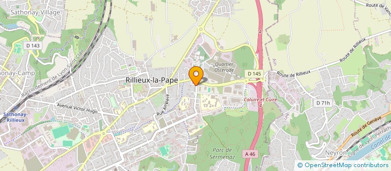 localisation de l'entreprise MONSIEUR JEAN-CLAUDE LAPLUME  RILLIEUX-LA-PAPE