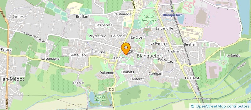 localisation de l'entreprise MONSIEUR JEAN CLAUDE LASSERRE à BLANQUEFORT