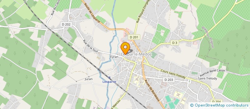 localisation de l'entreprise MONSIEUR JEAN-CLAUDE LASSIER  LESPARRE-MEDOC